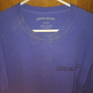 Independent x FA blue long sleeve used,